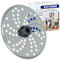 MONTERAL Disco per Grattugia per Tritatutto con Codice Originale KW715906 per Kenwood Robot da Cucina - Garanzia di 10 Anni