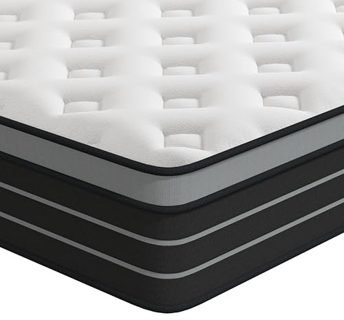 CBAEC-RSN Matratze 140x200 cm Boxspringbett Härtegrad H3, Geeignet für Kinder und Erwachsene, Öko-Tex Zertifiziert, Ergonomische 7 Zonen Matratze Höhe 20 cm