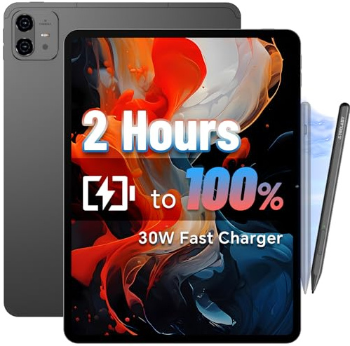 TECLAST Artpadpro Android 15 Tablet, 12.7” 2176x1600 Display, 20GB+256GB, Gemini AI, 10000mAh+30W Fast Charge, 13 inch Tablet with Widevine L1, 5G WiFi,4G LTE,GPS - Includes Pen