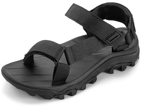 Mishansha Sandales de Randonnée pour Homme, Sandales de Trekking à Bout Ouvert, Sandales de Sport d’Été pour Activités de Plein Air, Tailles 39–46
