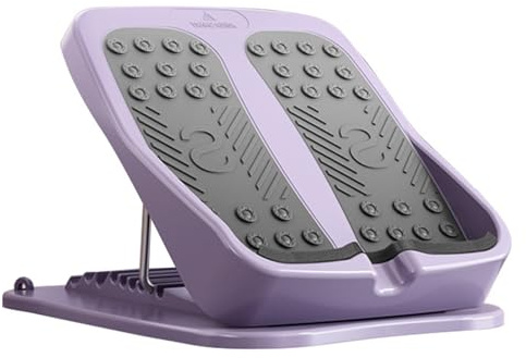 Tabla portátil para estiramiento de pantorrillas – Camilla para pies con inclinado, herramienta de ejercicios para las piernas, dispositivo para alargar la inclinación de la pantorrilla en ángulo re
