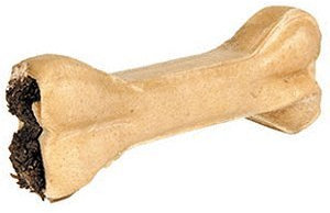 Warnick´s Tierfutterservice Kauknochen mit Pansen 15 cm Hundeknochen Rinderhaut Hundefutter Kausnack Rind (20 Stück)