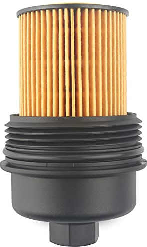 Oil Filter Cap Assembly, Replace 55593189, PF2257G Compatible with Buick Chevy Saturn - 2013-2021 Encore, 2009-2011 Aveo Aveo5, 2011-2015 Cruze, 2012-2020 Sonic, 2013-2021 Trax, 2008-2009 Astra, More