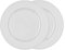 Geneviève Lethu Dinnerware 26cm Porcelain Dinner Plates, Set of 2, White