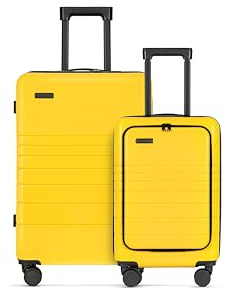 ETERNITIVE - E1 Maleta Viaje de ABS Tamaño | Maleta Rígida con Cerradura TSA | Ruedas 360° | Maleta de Mano Avion