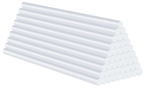 45 Pièces Baton de Colle Ø 11 x 190 mm, Colle Pistolet à Colle Transparents, Colle Chaude Séchage Rapide, Pour la Plupart des Pistolets à Colle -Bâtonnets de Colle pour Bricolage et Réparation