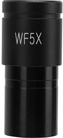 Walfront Oculaire de Microscope Oculaire Grand Angle en Verre Optique, Point de 23 Mm de Haut, Vue à Grand Champ, Imagerie Claire pour Les Utilisateurs de Laboratoire d'observation Biologique en