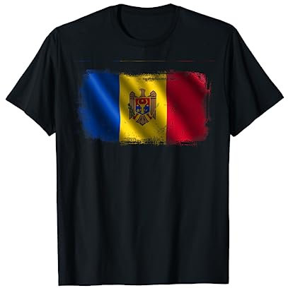 Drapeau national de la Moldavie T-Shirt