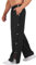PINSPARK Reha Hose Herren Jogginghose mit seitlicher Knopfleiste zum öffnen Freizeithose Sweatpants Trainingshose Sportswear Pures Schwarz XL