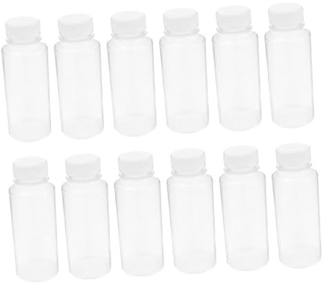 HOLIDYOYO Set Di 12 Bottiglie Resistenti Calore 250 Ml Bottiglie D'acqua Vuote Contenitori Per Succhi Leggeri E Semplici Da Conservare.