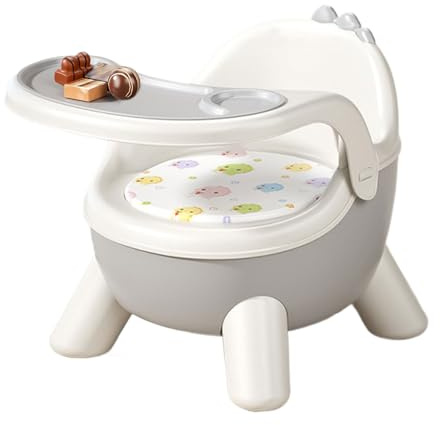 Sedia Da Nutrizione Per Bambini - Snack Snack Per Bambini, Sedile Per Il Pranzo Di Dinosauro | Travel Dining Booster Con Design A Doppio Vassoio, Supporto Sonoro Per La Routine Delle Vacanze In Età Pr