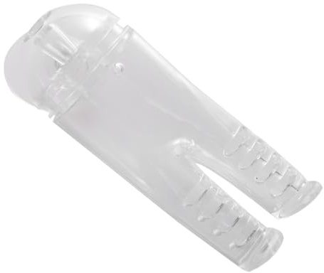 Lurrose Distributeur Automatique de Nourriture Équipé d'une Ventouse et d'un Couvercle en Plastique, Facile à Installer avec Tasse d'allaitement de Pantalon pour Poissons et Crevettes