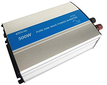 EPEVER REINER SINUS Spannungswandler IP Serie Inverter Wechselrichter 24V bis 48V DC auf 230V AC Stromwandler (IP500-22, 500W 24V/230V)
