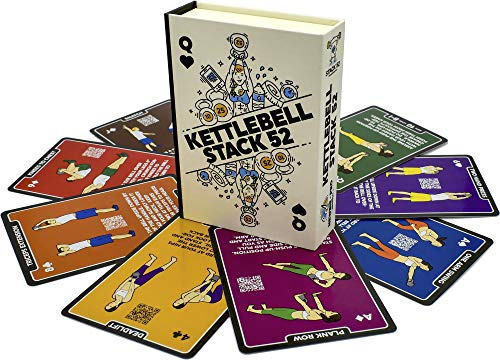 Stack 52 Kettlebell Exercise Card Workout Game