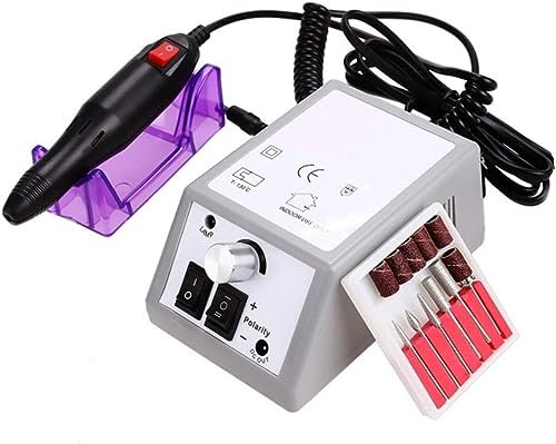 SQUADO Fresa per Unghie Professionale Manicure e Pedicure Lima Elettrica per Unghie Gel, per Studio Estetiste Casa Regali