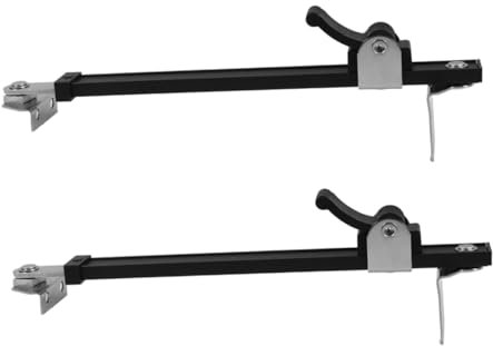 jojofuny 2pcs Window Brace for Safety Locks Security Casement Window Stays Heavy Duty Hardware Accessories