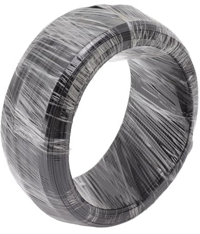 Fdit Alambre de Entrenamiento para Bonsáis, Alambre de Aluminio, Alambre de Entrenamiento para árboles Bonsái, 500 G, Negro, para Horticultura de Jardín, Accesorio Decorativo para