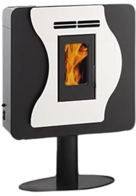 INTERSTOVES - Poêle à granules CORINA 6 Etanche - Blanc