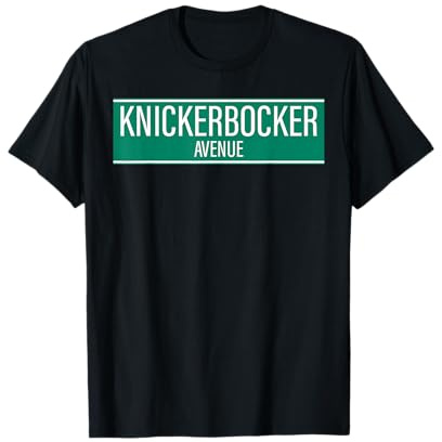NYC Street Signs Knickerbocker Ave pour Hommes et Femmes T-Shirt
