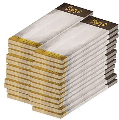 PRICARO Kellnerblock Bistro, 24 Stück