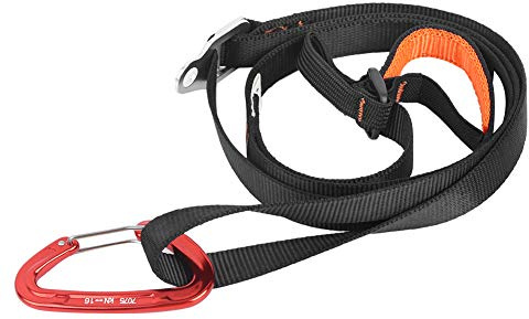 VGEBY Sangle Ascendante d'escalade, Ceinture de Pédale Ascendante Extérieure Réglable, Résistante au Frottement, élévateur de Pédale d'alpinisme, équipement de Corde d'escalade