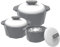 Pinnacle Isolierte Auflaufform mit Deckel, 3-teiliges Set, 3/2/1 qt. Hot Pot Speisenwärmer/Kühler – Thermo-Suppen-/Salat-Servierschüssel – Edelstahl Heißspeisebehälter – Bestes Geschenk-Set für Mütter
