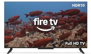 Amazon Ember Serie 2 da 40 con Fire TV (ultimo modello), smart TV HD con Telecomando vocale Alexa | Enhanced Edition, streaming veloce, Dolby Audio, modalità ambiente, TV in diretta gratuita