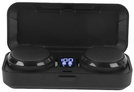 Bluetooth-headset för motorcykelhjälm, Bluetooth-högtalare för motorcykelhjälm, trådlös installation med fjärrkontroll, BT5.3 brusreducering 1900mAh batteri, 50+ timmars