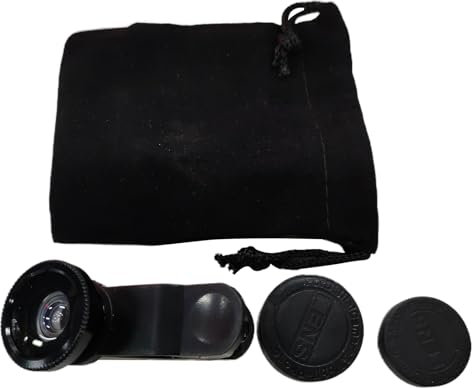 Whltzf 3 En 1 Pelina Móvil Cámara Cámara Ángulos Anchos Lente del Pescado Macro Clip En Lente Lente del Teléfono Inteligente Clip Lente Teléfono En Lente del