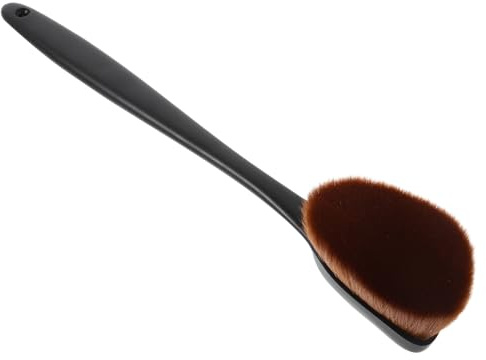 TOPPERFUN Self Tan Applicator Long Handle Extra-Large Brush Head Soft Bristles for Body Tanning Cream Lotion Powder Sensitive Skin Home Travel Use