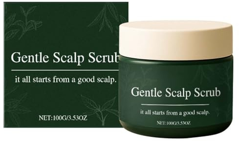 Exfoliante natural para el cuero cabelludo: limpieza profunda y nutrición. Alivia la picazón y la caspa. Fórmula suave, hidratante y reconfortante para todo tipo de cabello.