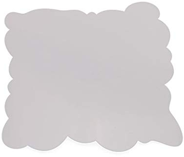 Cloud DIY Hollow Design PET Plastic Stencil Painting Templates Stencils, Perfect for Textile Design, Wall Decoration, Window, Paper, Scrapbooking, Kids Crafting, 14x13cm/5.51x5.12in
