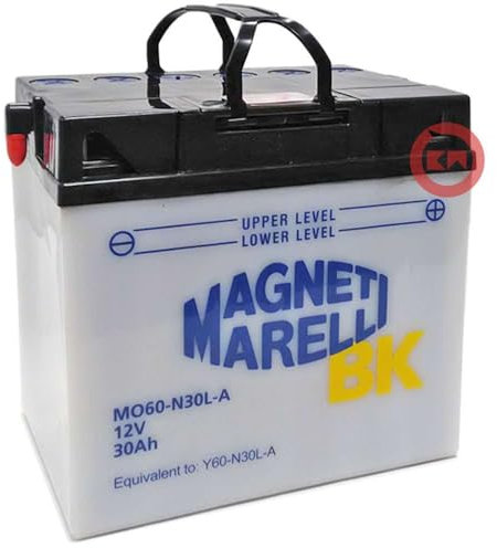 Batteria Y60N30L-A 12V 30AH - MO60N30L-A Compatibile con MOTO GUZZI & BMW