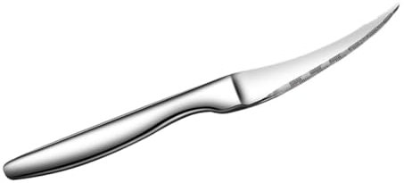 OKUMEYR 1pezzi Acciaio Inossidabile Strumento Per Rimuovere La Dei Gamberetti Utensile Da Cucina Pratico e Resistente Per Sbucciare Gamberetti Argento