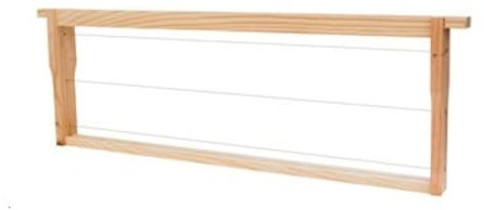 50x DADANT Rähmchen US Honig mit Hoffmann Seiten 482 x 159 mm modifiziert