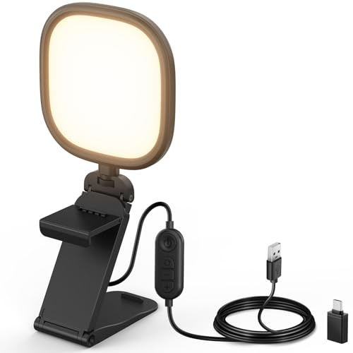 NEEWER BASICS Barra Luce Monitor 5con Supporto,Illuminazione Zoom videoconferenze,pannello LED ad anello USB bicolore da 10W e CRI95 per Laptop Computer Webcam Zoom Call Streaming Registrazione,NL10