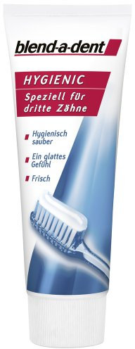 Blend-a-dent Paste, Hygienic Spezial Reinigungscreme (1 x 75 ml)