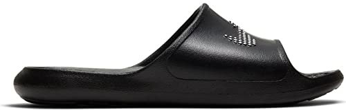 NIKE Men's Victori One Slipper, Black Black White 001, 3 UK