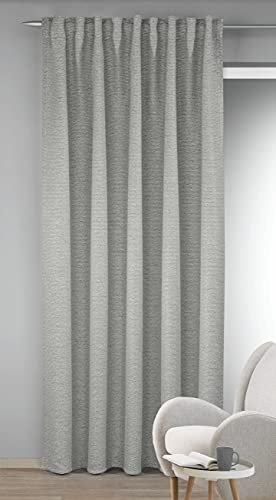 Albani Schal GB vd. Schlaufen/Adora / 245x135 cm, Polyester, Silber