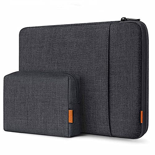Inateck 360 ° protección Funda Portátil para 14 Pulgadas MacBook Pro M5/M4/M3/M2/M1 Pro/MAX A3426 A3427 A3434 A3401 A3185 A3112 A2992 A2918 2026-2021,13 MacBook Air 2012-2017, MacBook Pro 2012-2015