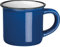 noTrash2003 4er Set Espressotassen im Retro Look Vintage Style aus Keramik mit 60 mL Nostalgielook (Blau (4))