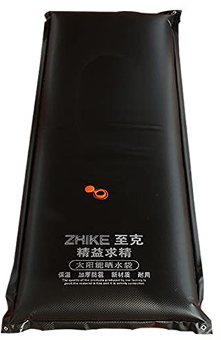 Fadiadem Garden Solar Heating Shower Bag with Hose and Shower Head, Outdoor Camping Traveling Hiking Shower Clean Portable Shower Bag, Large-Capacity Water Container Collapsible Water Bladder Tanks