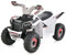 COSTWAY 6V Kinder Quad Elektro, Kinderquad mit Vorwärts-/Rückwärtsschalter, Mini ATV Elektroquad, Elektroauto für Kinder ab 3 Jahren (Weiß)
