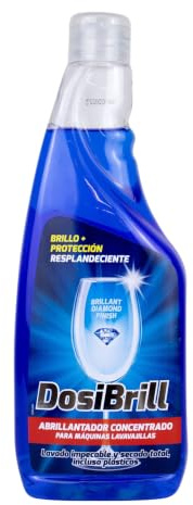 DOSIBRILL Abrillantador Concentrado para Lavavajillas Profesional 750 ml | Secado Rápido, Brillo Impecable y Protección Contra Residuos | Sin Olor ni Sabor Residual | Apto para Industria Alimentaria
