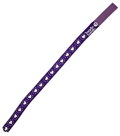 Beastie Bands Cat Collar Hearts (Purple)