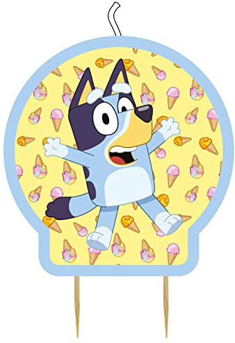 Bluey Birthday Candle