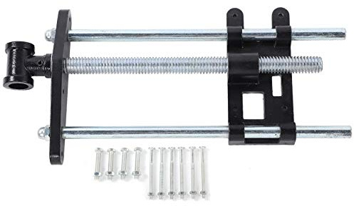 Brilluxa Bench Vise, 10.5 Inch Woodworking Workbench Vise Front Screw Vise, Metal Table Vise Bench Clamp, Front Mount for Woodworking Workbench Planing Sawing Drilling