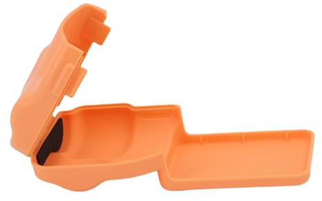 Yunseity Caja de Protección Fit For 3 Camina de Mano Flip Camina de la Cámara Proporcionada Cabeza Protectora y Protector de Pantalla para Protección Material de Plástico (Orange)