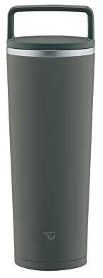 Zojirushi SX-JA40HM Edelstahl-Becher, 400 ml, Waldgrau