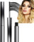 Iron Mascara Black,Judy/Doll M/ascara,Iron Wand Masc/ara,3D Waterproof Bristleless Masca/ra,Black Mas/cara Volume and Length,Curling Eyelash Ir/on Mas/cara,I/ron Brush Mascara,Washable Slim Mas/cara